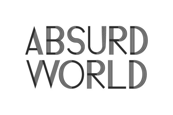 Absurd World Typeface for Modern Editorial Design