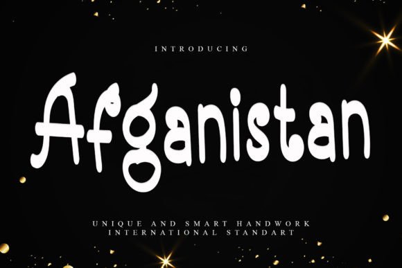 Afganistan: The Premium Display Font for Editorial Design