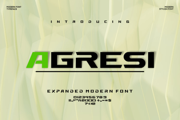 Agresi: The Bold Display Font Redefining Modern Branding