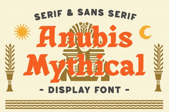 Anubis Mythical: The Ultimate Egyptian Display Font for Campaigns