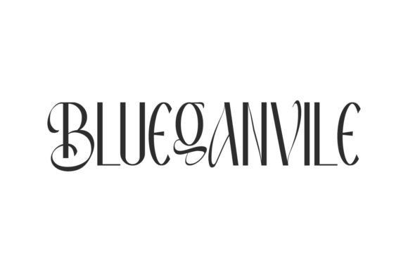 Blueganvile: The Elegant Display Font for Polished Branding