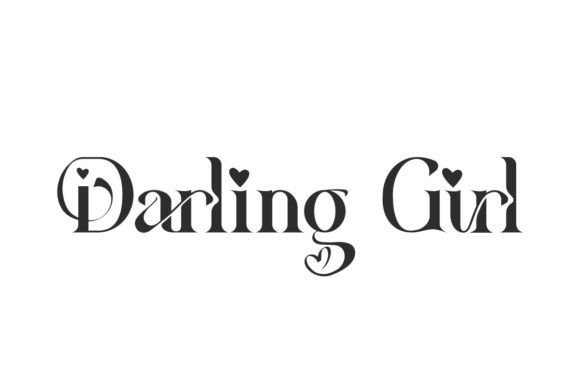 Darling Girl: The Sweet Display Font for Handmade Creators