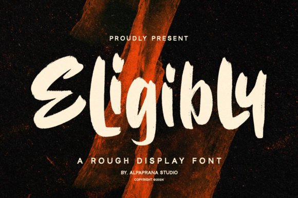 Eligibly: A Modern Display Font for Handmade Brands