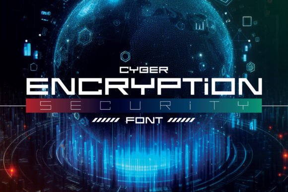 Encryption Typeface: Elevating Editorial Design with Futuristic Style