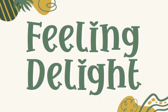 Feeling Delight Typeface Review for Elegant Campaign Design