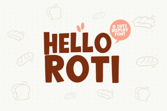 Hello Roti: The Modern Display Font for Your Brand Identity