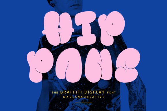 Hippans: The Bold Graffiti Typeface for Urban Brand Identity