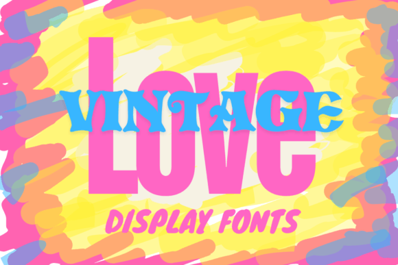 Love Vintage: The Perfect Display Font for Handmade Creators