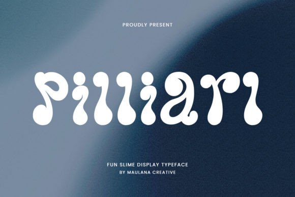 Pilliarl: The Playful Display Font for Whimsical Branding