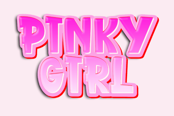 Pinky Girl: A Sweet Display Font for Creative Branding Projects