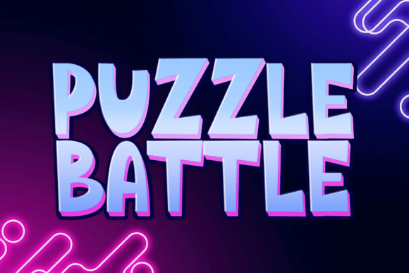 Puzzle Battle: The Quirky Display Font That Transforms Small Business Branding