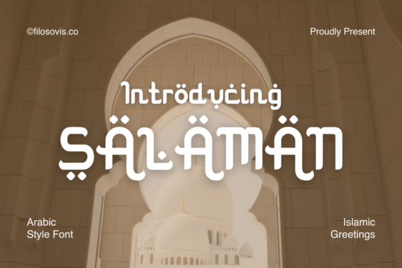 Salaman: The Modern Arabic-Style Display Font for Your Brand