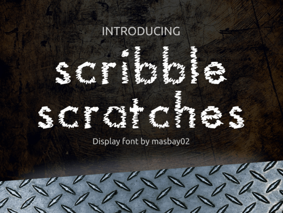 Scribble Scratches: The Handwritten Font for Authentic Branding