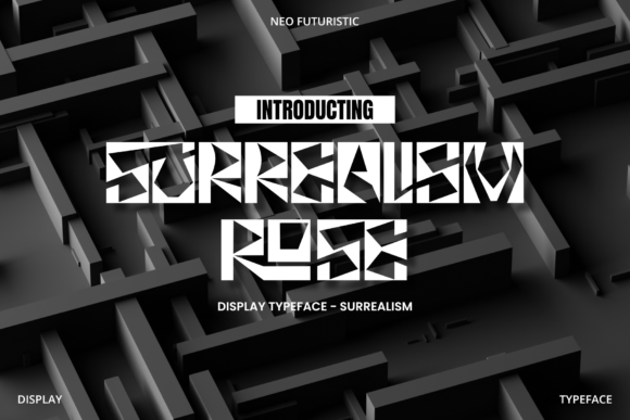 Surrealism Rose: A Unique Font for Modern Brand Identity