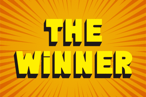The Winner Font: A Powerful Display Typeface for Bold Campaigns