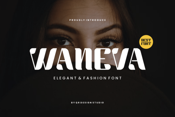 Waneva: The Elegant Display Font for Modern Designers