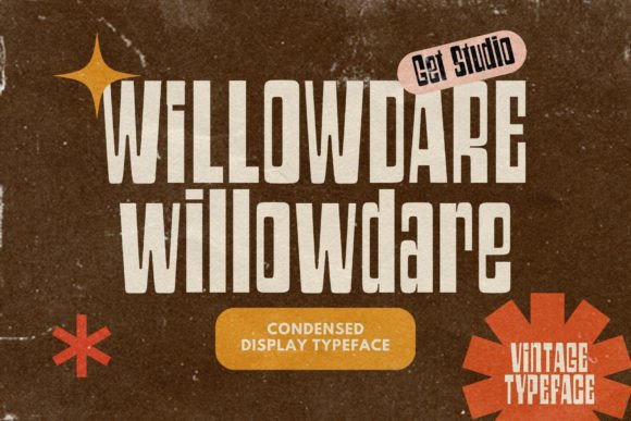 Willowdare: A Condensed Display Typeface for Modern Web Design